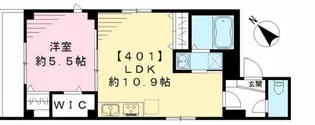 ルーエ【4階】の間取り