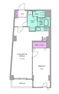 アーバンパーク代官山I【2階】の間取り