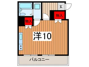 オアシス吉敷.【2階】の間取り