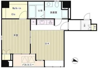 レオーネ三越前【4階】の間取り