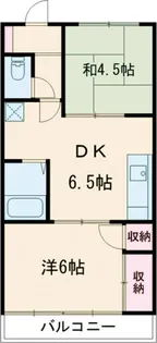 パストラルいしい【2階】の間取り