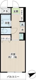 イーストウイング【1階】の間取り