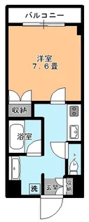 ヨウコースクウェア田端【3階】の間取り