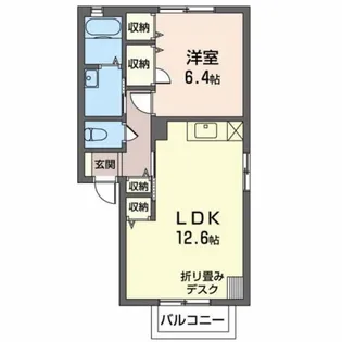 グリーンパレス C【2階】の間取り