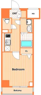 グランヴァン横濱クレストシティ【8階】の間取り