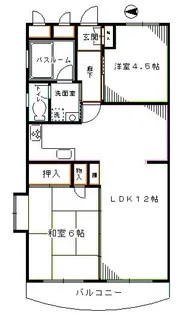 マインドチャージパレス【2階】の間取り