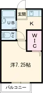 ローズパレット【2階】の間取り