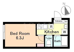 東京都大田区仲六郷4【アパート】の間取り
