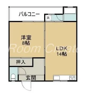 やなっこハイム【2階】の間取り