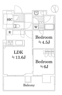 HARUMI FLAG PARK VILLAGE T棟【31階】の間取り