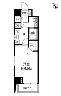 東京都中央区日本橋馬喰町1【マンション】の間取り