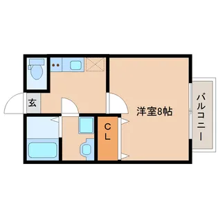 Paddington南小泉【1階】の間取り