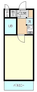 シャンポール千葉中央【8階】の間取り