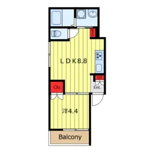 グリーングラス【3階】の間取り
