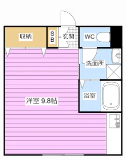 メゾン片山【1階】の間取り