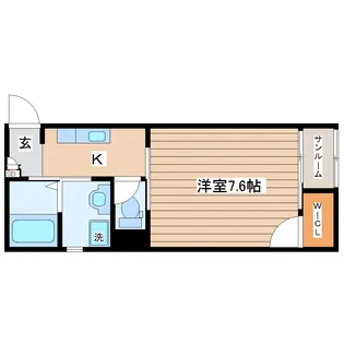 シャルマン メイ【3階】の間取り