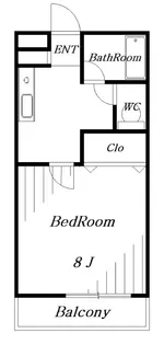 ニューリーブス【3階】の間取り