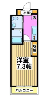 東京都調布市仙川町2【マンション】の間取り