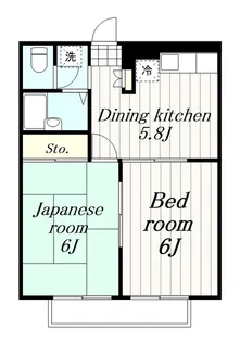 エステートSK1【2階】の間取り