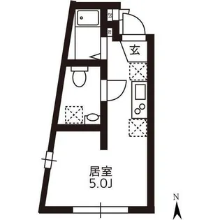 ホライゾンコート新宿西落合【3階】の間取り