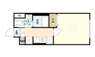 ウェルスクエアイズム馬込【3階】の間取り