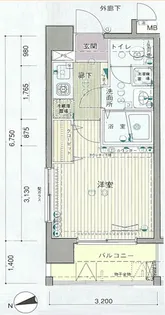 プレール南池袋【8階】の間取り