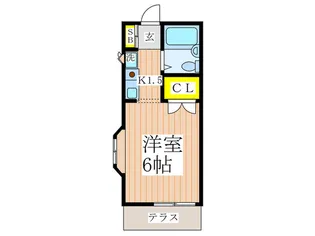 エスポワール【1階】の間取り