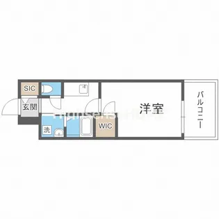 GARDENIA鶴見【7階】の間取り