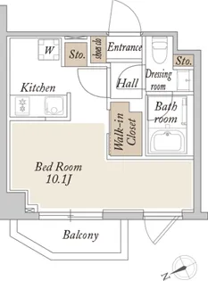 東京都練馬区豊玉北2【マンション】の間取り