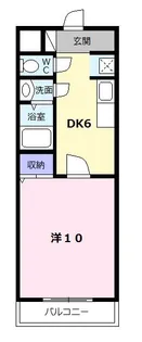 ハイタウン久保【1階】の間取り