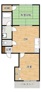 ドルミトリオ【2階】の間取り