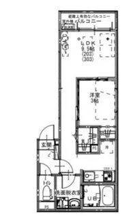 KEIAI RESIDENCE せんげん台IV(ケイアイレジデンスセンゲ【2階】の間取り