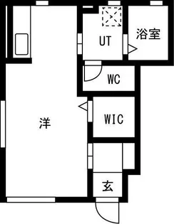 レフィナード・さくら 中野町【1階】の間取り