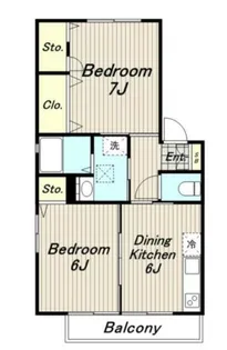 グランドメゾン大澤【2階】の間取り