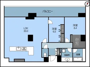 THE・PREMIERE(ザ・プレミア新潟駅万代)【19階】の間取り