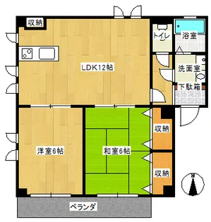 グランメゾントレビ【2階】の間取り