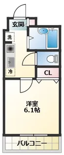 オランダ壱番館【1階】の間取り