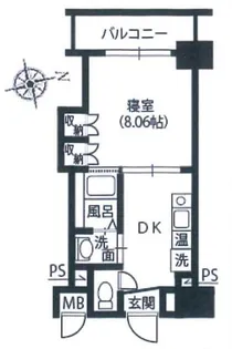 エンブル・ステージ【9階】の間取り