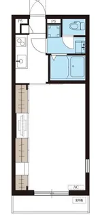 リブリ・エム・クレスト【1階】の間取り