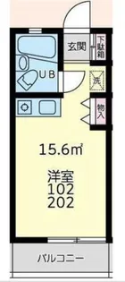 グランジャ横浜【2階】の間取り