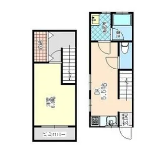 メゾンドKの間取り