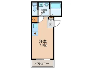 サウスメゾンM.M【2階】の間取り