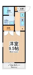 フェリオ相模原【2階】の間取り