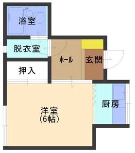 コーポJIN【1階】の間取り