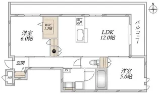 【新築☆旭化成ヘーベルメゾン】ヘーベルメゾン成増【2階】の間取り