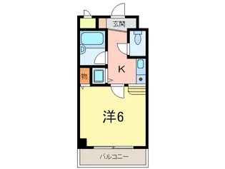 サウザ-岡本【2階】の間取り