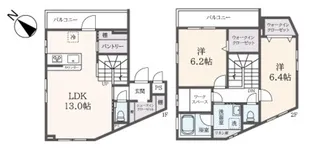 サンシエスタ鶴ヶ峰II【5階】の間取り