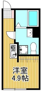 HANABUSAV【3階】の間取り