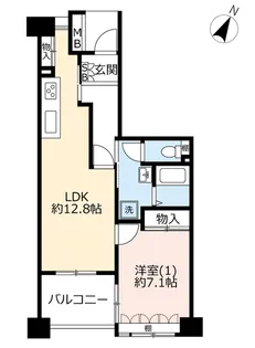 UR幕張ベイタウンパティオス15番街【6階】の間取り