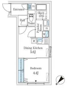 CREATIF学芸大学【1階】の間取り
